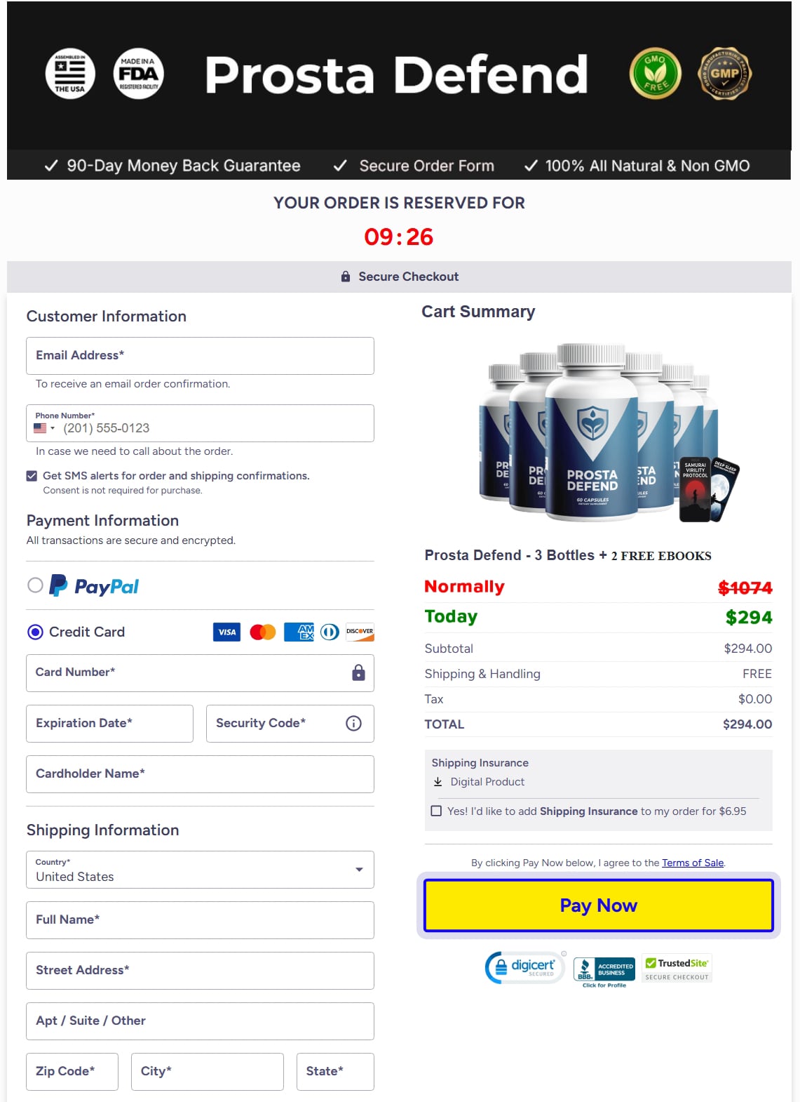 PROSTA DEFEND Buy Now